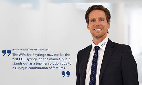How WIM Ject® Positions Itself as a Flexible Partner in the Market for Prefillable Syringes - Interview with Tom Van Ginneken