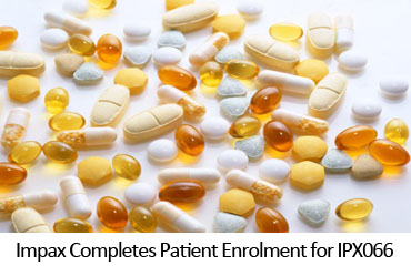 Impax Completes Patient Enrolment for IPX066