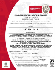 ISO9001:2015 certification