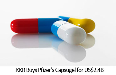 KKR Buys Pfizers Capsugel for US$2.4B