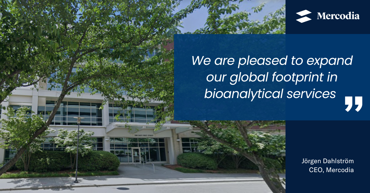 MERCODIA OPENS A BIOANALYTICAL SERVICE LAB IN THE US | CPHI Online
