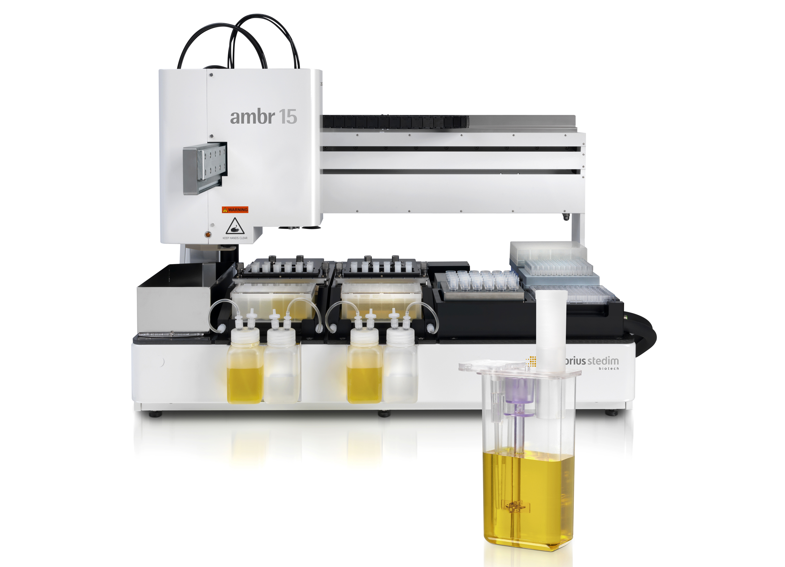 New ambr 15 fermentation micro-scale bioreactor system provides enhanced microbial strain screening