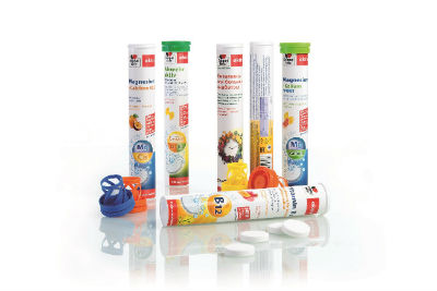 New design for nutrients - Doppelherz sparkles with effervescent IML packaging from Sanner
