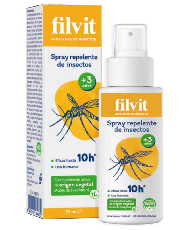 Our innovative insect repellent available in Spanish market.