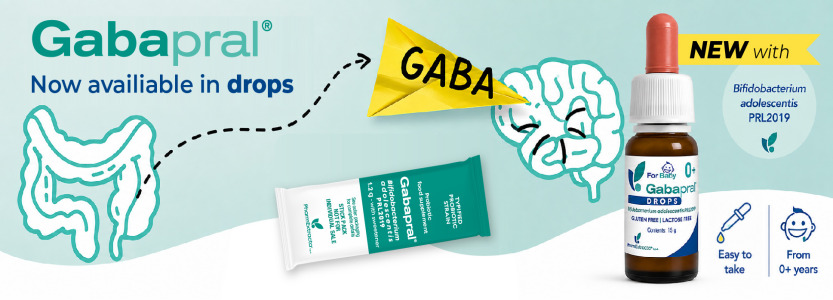 PharmExtracta launches Gabapral® Drops with Bifidobacterium adolescentis PRL2019®