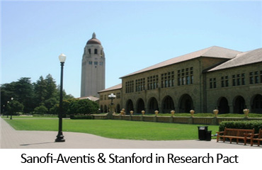 Sanofi-Aventis & Stanford in Research Pact