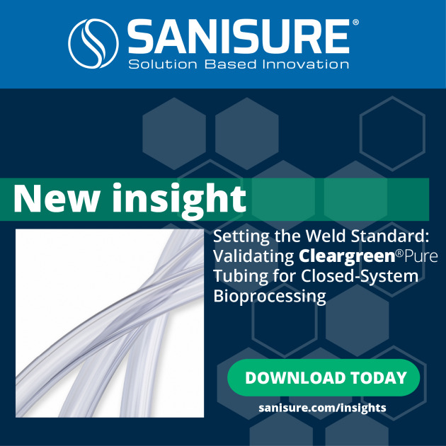 Setting the Weld Standard: Validating Cleargreen®Pure Tubing for Closed-System Bioprocessing