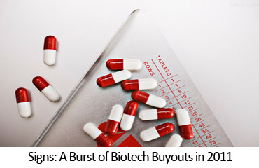 Signs: A Burst of Biotech Buyouts in 2011