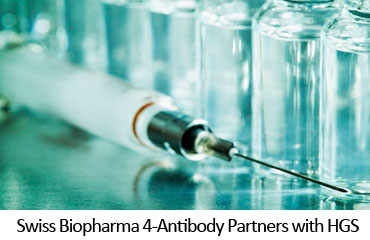 Swiss Biopharma 4-Antibody Partners with HGS