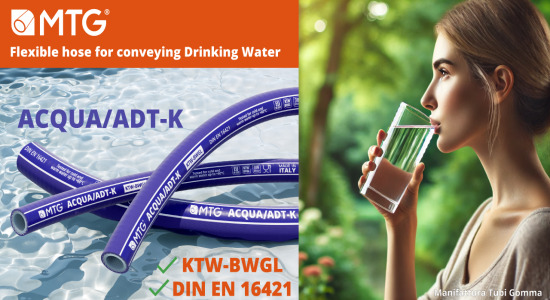 The ACQUA/ADT-K Hose: Certified Excellence for drinking water