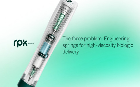 The force problem: Engineering springs for high-viscosity biologic delivery