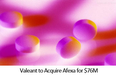 Valeant to Acquire Afexa for $76M