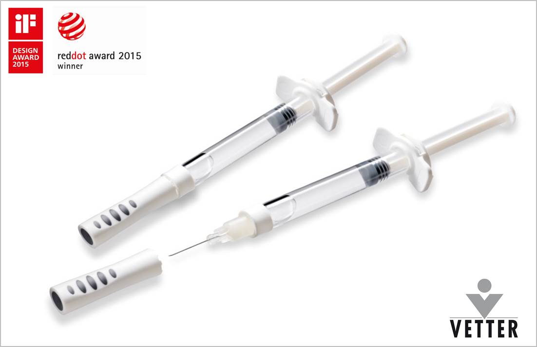 Vetter Launches Vetter-Ject  A New Syringe Closure System for Highly-Sensitive Compounds