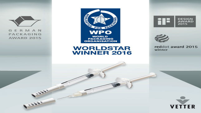 Vetter wins two coveted awards