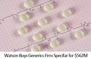 Watson Buys Generics Firm Specifar for $562M