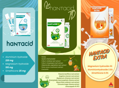 Your digestive support trio - Hantacid series