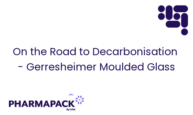 On the Road to Decarbonisation - Gerresheimer Moulded Glass