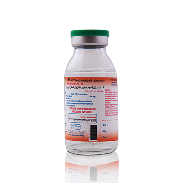 0.5%w/v Metronidazole Injection USP