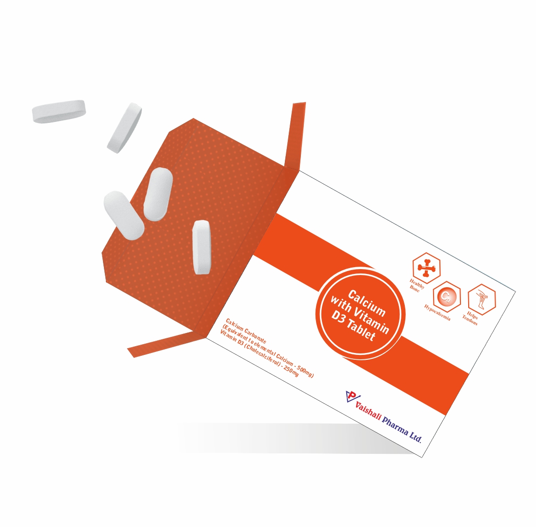 0.6 ) Calcium & Vitamin D3 Tablets