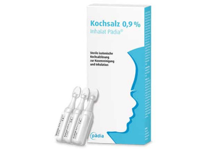 0.9% SALINE SOLUTION INHALATION PÄDIA