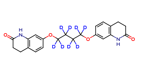 1,4-Bis[3,4-dihydro-2(1H)-quinolinon-7-oxy]butane-d8
