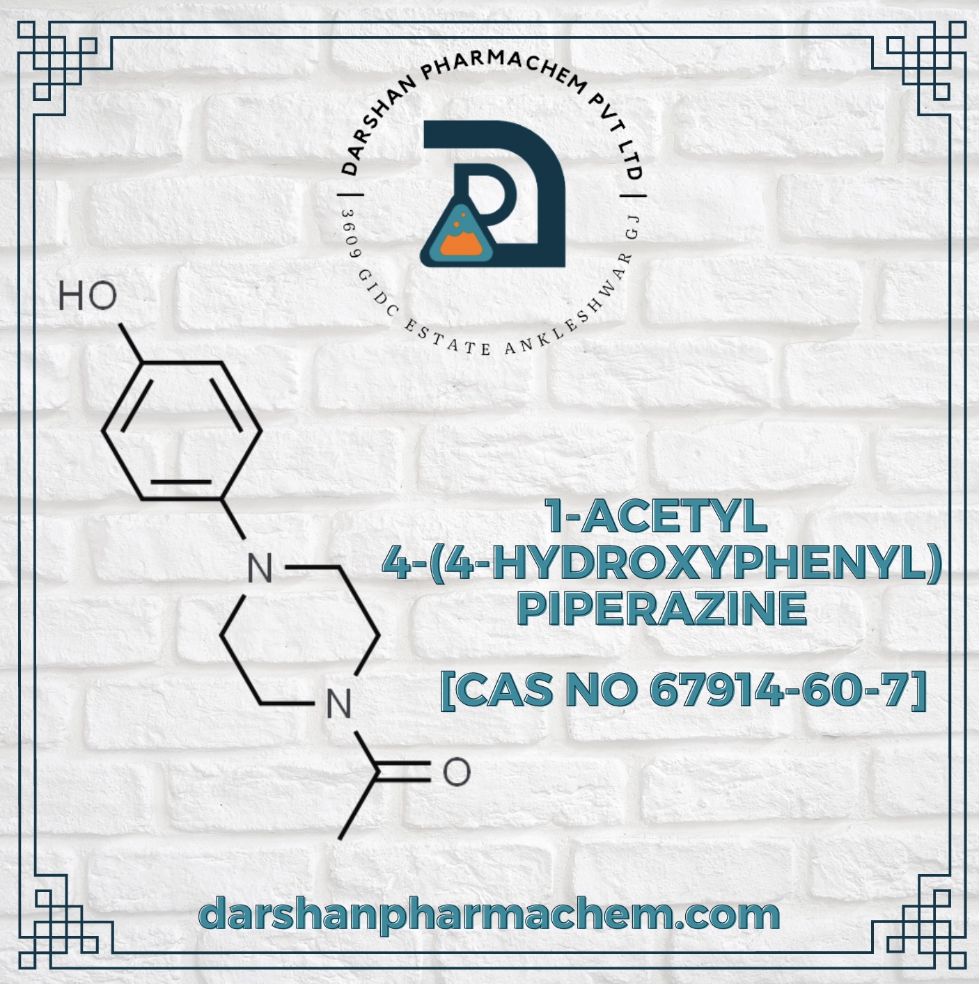 1-Acetyl-4-(4-Hydroxyphenyl) Piperazine (AHPP) 2