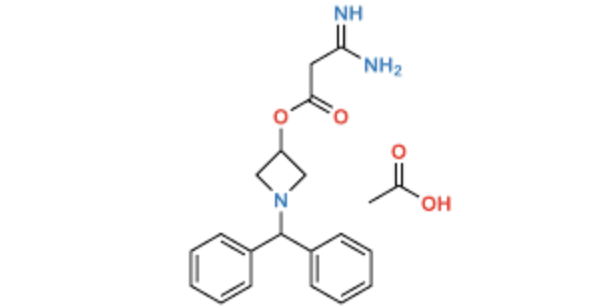1-Benzhydrylazetidin-3-yl 3-Amino-3-iminopropanoate Acetate