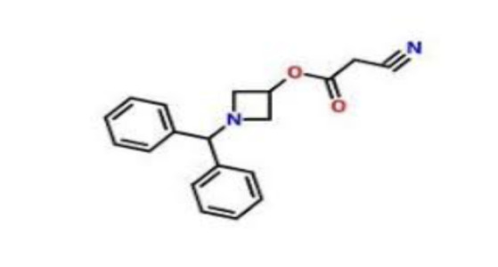 1-(diphenylmethyl)-3-azetidinyl-2-cyanoacetate