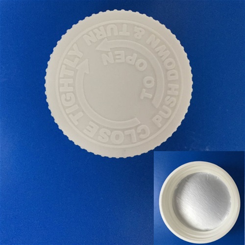 100ml HDPE bottle with CRC cap and foil liner