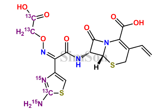 (13C3,15N2)-Cefixime