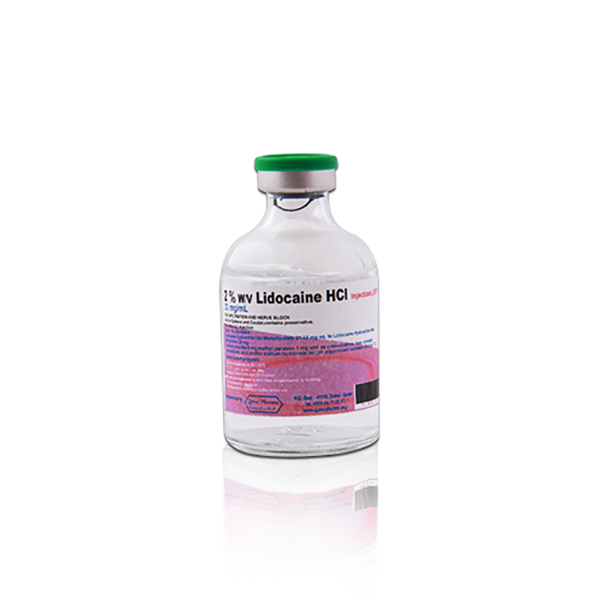 1%w/v & 2%w/v  Lidocaine Hydrochloride Injection, USP