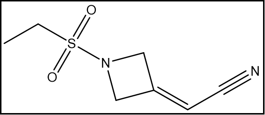 2-(1-(ethylsulfonyl)azetidin-3-ylidene)acetonitrile