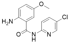 2-amino-N-(5-chloropyridin-2-yl)-5-methoxybenzamide