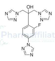 ?-[2-fluoro-4-(1h-1,2,4-triazol-1-yl)phenyl]-?-(1h-1,2,4-triazol-1-ylmethyl)-1h-1,2,4-triazole-1-ethanol; fluconazole usp impurity b