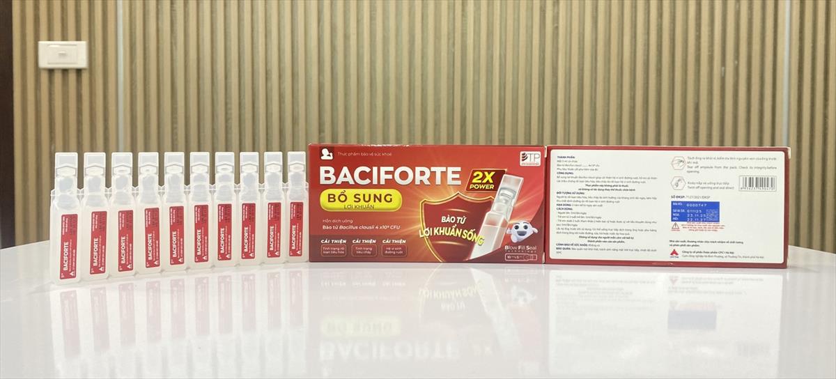 23. BACIFORTE (Bacillus clausii 4x10^9 cfu/5ml) 1