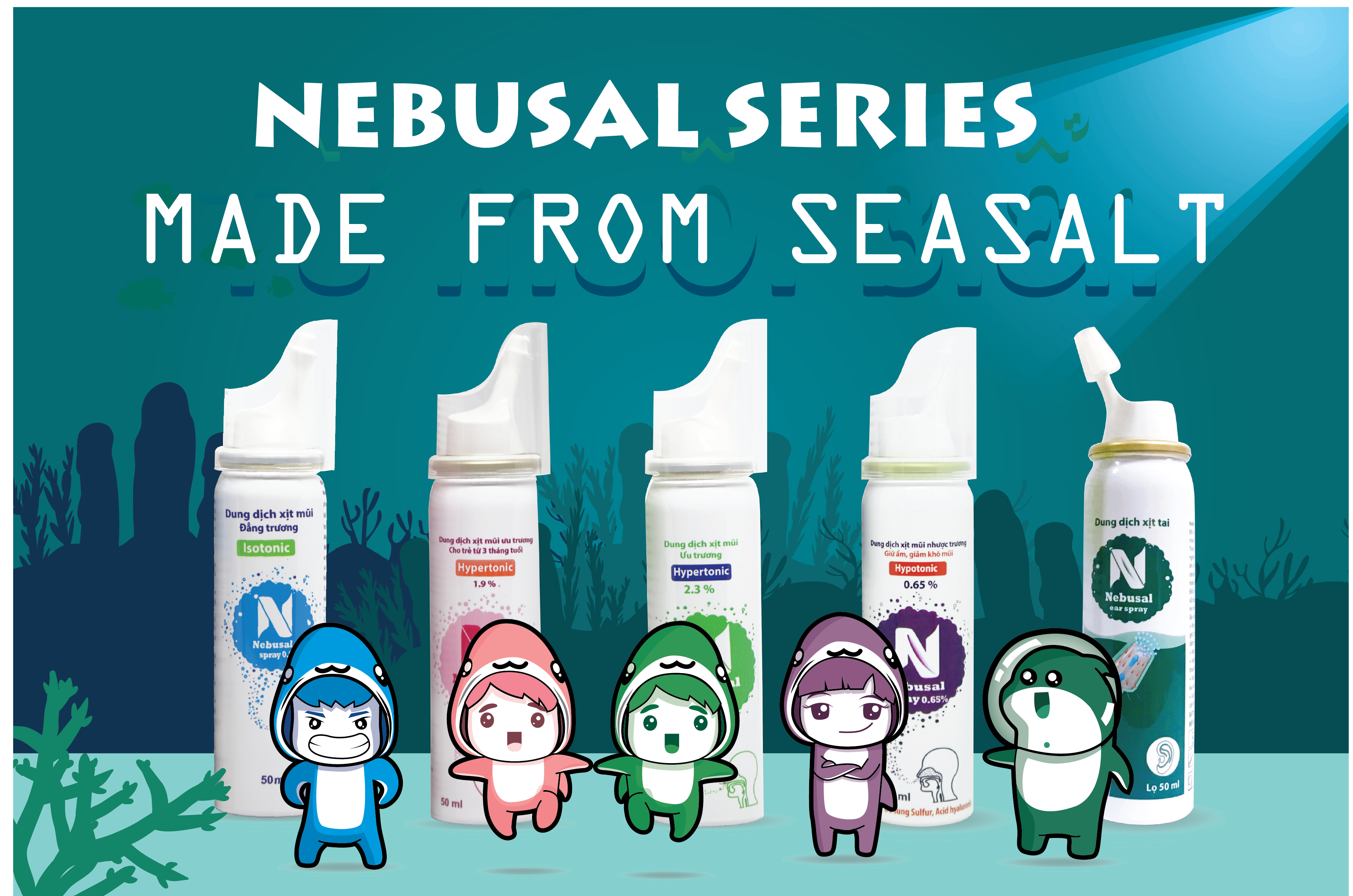 28. Nebusal Series (Sodium Chloride 0.65%, 0.9%, 1.9%, 2.3%) 2