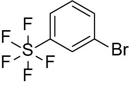 (3-bromophenyl)pentafluoro-λ6-sulfane