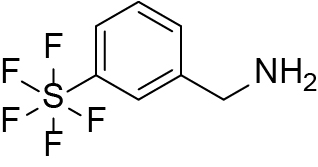 (3-(pentafluoro-l6-sulfanyl)phenyl)methanamine