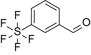 3-(pentafluoro-lambda6-sulfaneyl)benzaldehyde