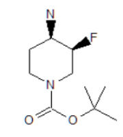 (3S,4R)-tert-Butyl 4-amino-3-fluoropiperidine-1-carboxylate