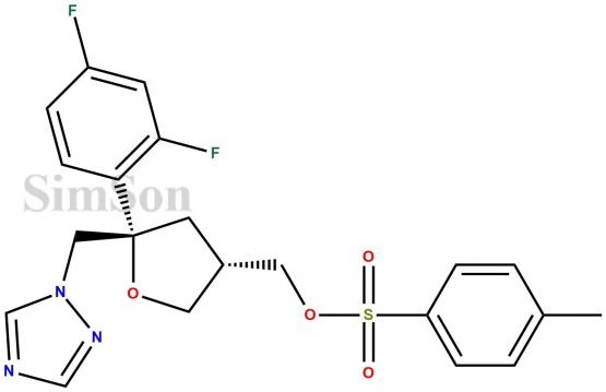 ((3S,5S)-5-((1H-1,2,4-triazol-1-yl)methyl)-5-(2,4-difluorophenyl)tetrahydrofuran-3-yl)methyl 4-methylbenzenesulfonate