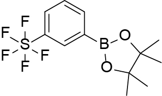 4,4,5,5-tetramethyl-2-(3-(pentafluoro-lambda6-sulfaneyl)phenyl)-1,3,2-dioxaborolane