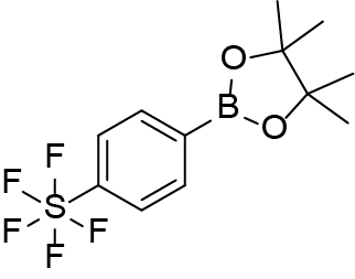 4,4,5,5-tetramethyl-2-(4-(pentafluoro-lambda6-sulfaneyl)phenyl)-1,3,2-dioxaborolane
