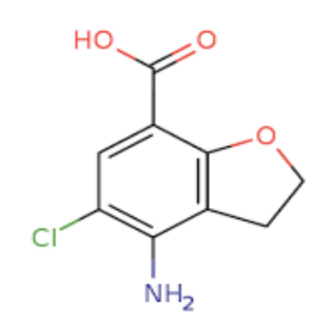 4-amino-5-chloro-2,3-dihydro-1-benzofuran-7-carboxylic acid