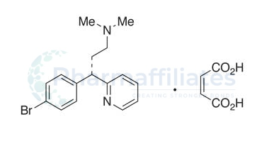 ?-(4-bromophenyl)-n,n-dimethyl-2-pyridinepropanamine maleate; 2-[p-?romo-?-[2-(dimethylamino)ethyl]benzyl]pyridine maleate