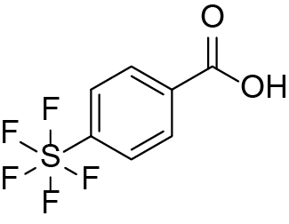 4-(pentafluoro-l6-sulfanyl)benzoic acid