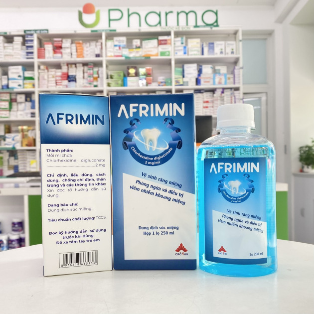 40. Afrimin (Chlorhexidine Digluconate 0.2% w/v - Mouth wash)