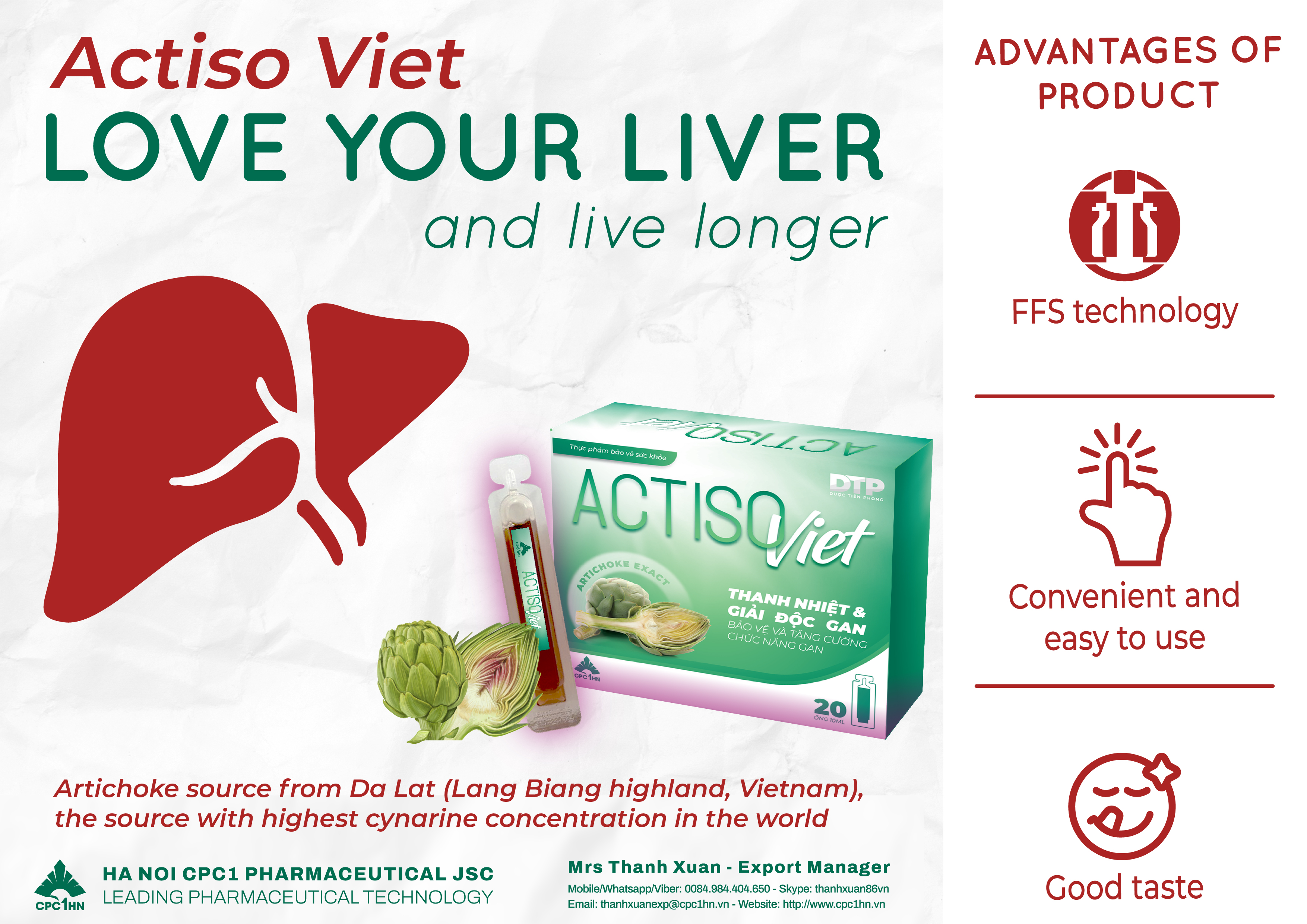 42. Actiso Viet (Artichoke extract) 2