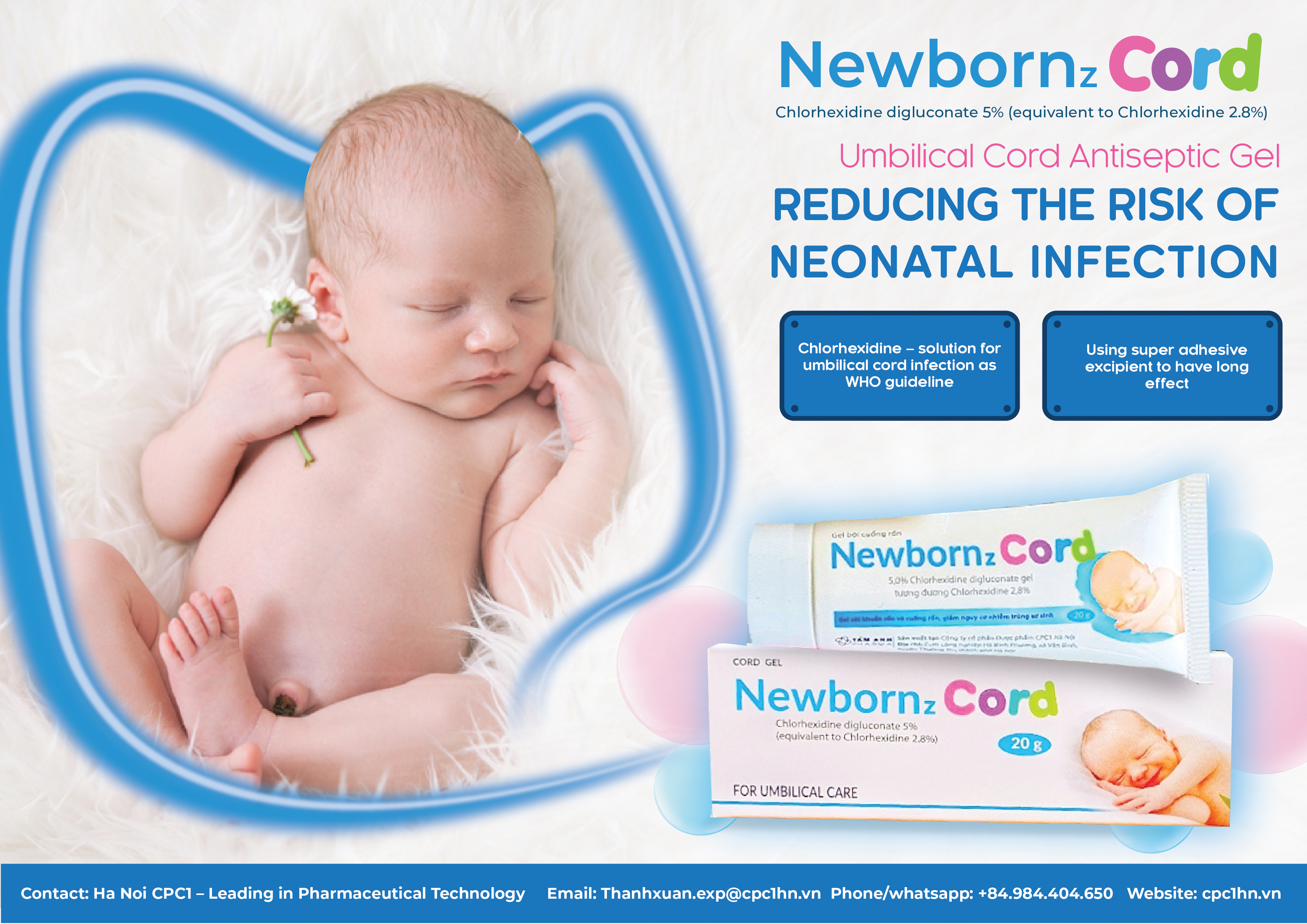46. Newbornz Cord (Chlorhexidine gluconate 5%) 2