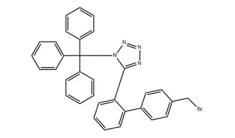 5-(4'-(Bromomethyl)-[1,1'-biphenyl]-2-yl)-1-trityl-1H-tetrazole (TTBB)